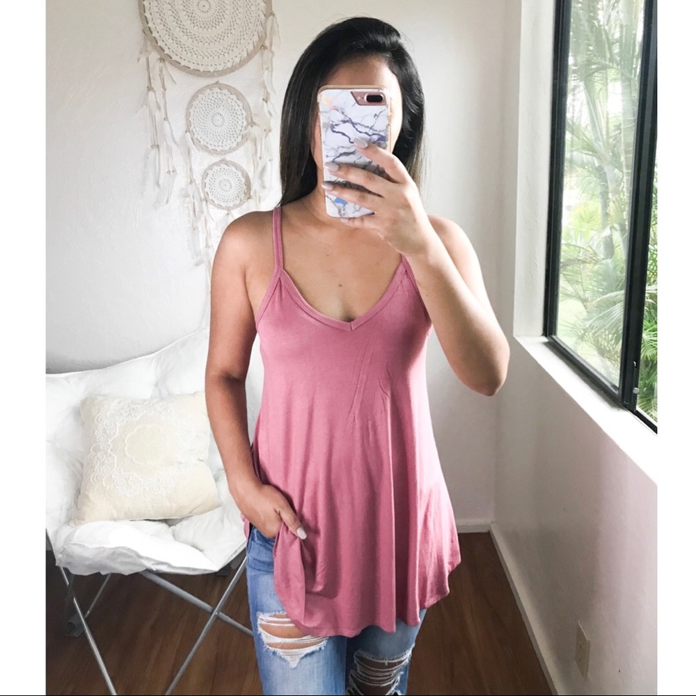 🏷SALE CAMI in mauve